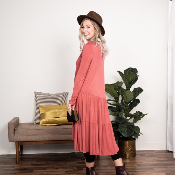 NEW Maxi Length Cardigan - Picture 3 of 5